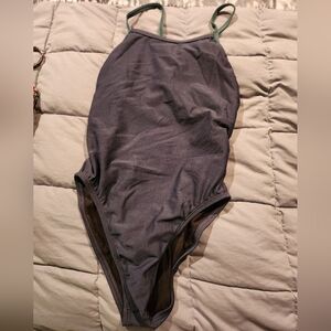 Jolyn Clothing Dark Gray One Piece Swimsuit